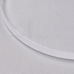 Transparent Blank Acrylic Pendants&nbsp;X-TACR-WH0002-09B