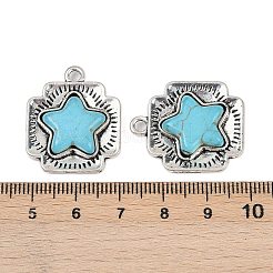 Synthetic Turquoise Pendants&nbsp;FIND-C068-19AS