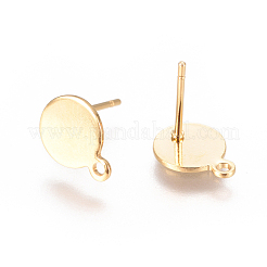PVD Vacuum Plating 304 Stainless Steel Ear Stud Components&nbsp;STAS-I120-17A-G