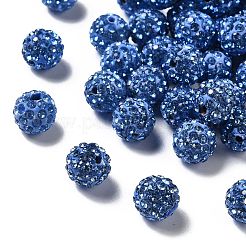 Pave Disco Ball Beads&nbsp;X-RB-A130-10mm-20