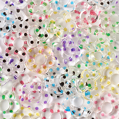 48Pcs 6 Colors Transparent Plastic Bead Frame&nbsp;KY-TA0001-26