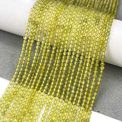 Natural Lemon Quartz(Heated) Beads Strands&nbsp;G-M438-A11-02