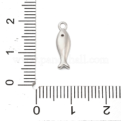 Brass Micro Pave Cubic Zirconia Pendants&nbsp;KK-I380-08P