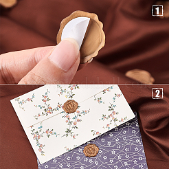 Adhesive Wax Seal Stickers&nbsp;DIY-CP0002-86P