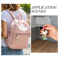 Alloy Enamel Keychains&nbsp;KEYC-TADJ00004