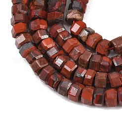 Natural Brecciated Jasper Beads Strands&nbsp;G-G345-C07-2x4mm