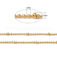 Brass Ball Chains&nbsp;CHC-P0006-02G-NR
