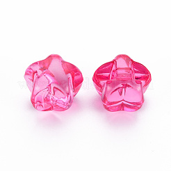 1-Hole Transparent Acrylic Buttons&nbsp;TACR-S154-52B
