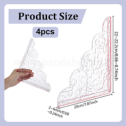 Acrylic Shower Water Guard&nbsp;AJEW-WH0752-468