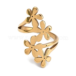 304 Stainless Steel Adjustable Rings for Women&nbsp;RJEW-U029-03G