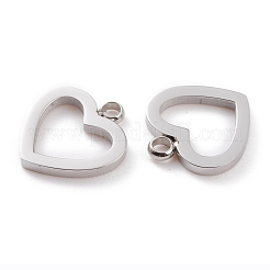 Non-Tarnish 304 Stainless Steel Charms&nbsp;STAS-Y002-04P