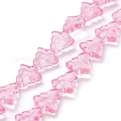 Transparent Glass Bead Strands&nbsp;EGLA-C002-A02