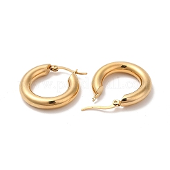 PVD Vacuum Plating 304 Stainless Steel Huggie Hoop Earrings for Women&nbsp;EJEW-Q767-01C-G