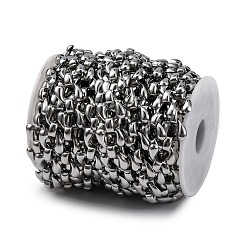 304 Stainless Steel Teardrop Link Chains&nbsp;CHS-B006-02P