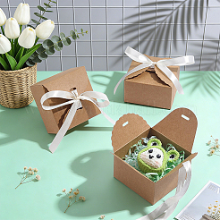 Square Folding Paper Gift Boxes&nbsp;CON-WH0112-059B