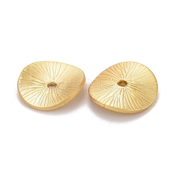 Textured Brass Beads&nbsp;X-KK-Z024-01G