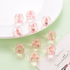 Transparent Acrylic Beads&nbsp;TACR-S154-19A-26