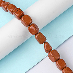 Natural Red Jasper Beads Strands&nbsp;G-F743-02E