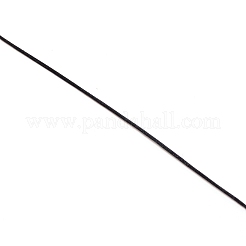 Round Nylon Satin Rattail Cord&nbsp;NWIR-WH0017-01