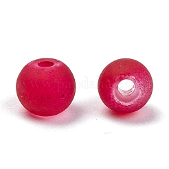 18 Colors Transparent Glass Beads&nbsp;FGLA-X0001-04A-8mm
