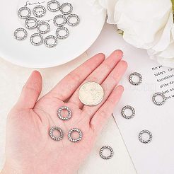 304 Stainless Steel Link Rings&nbsp;STAS-UN0006-76P