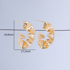 Stylish Brass Stud Earrings&nbsp;AK1364