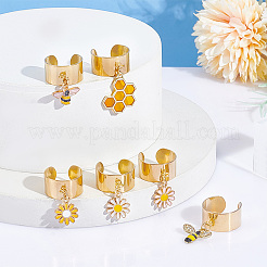 304 Stainless Steel Open Cuff Rings&nbsp;RJEW-UN00015