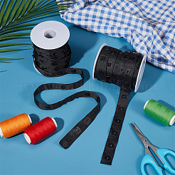 10 Yards Polyester Sewing Snap Button Tape&nbsp;DIY-OC0013-04A