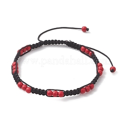 Synthetic Turquoise Beaded Bracelets for Women Men&nbsp;BJEW-JB13060