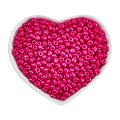 6/0 Baking Paint Glass Seed Beads&nbsp;SEED-OL0002-09-4mm-06