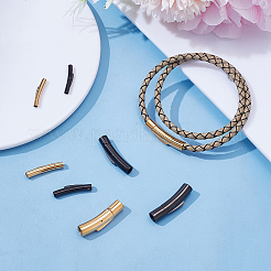 8Pcs 8 Styles 304 Stainless Steel Bayonet Clasps&nbsp;STAS-AR0002-69