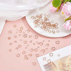 600Pcs 304 Stainless Steel Open Jump Rings&nbsp;STAS-ME0003-50