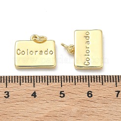 Brass Pendants&nbsp;KK-D229-22E-G