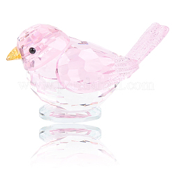 Glass Bird Display Decoration&nbsp;AJEW-WH20019-58A
