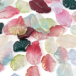 140Pcs 14 Style Transparent Baking Paint Glass Pendants&nbsp;LAMP-TA0001-02