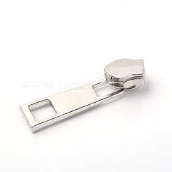 Zinc Alloy Replacement Zipper Sliders&nbsp;LS-FIND-WH0068-21A