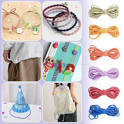 30M 6 Colors Polyester Elastic Cords&nbsp;EC-TA0001-07B