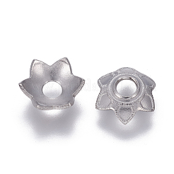 Tarnish Resistant 201 Stainless Steel Bead Caps&nbsp;STAS-L234-001P