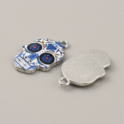 Alloy Enamel Pendants&nbsp;FIND-CJC0015-09E