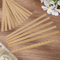 8Pcs Wood Guitar Decoration Strips&nbsp;FIND-WH0126-991