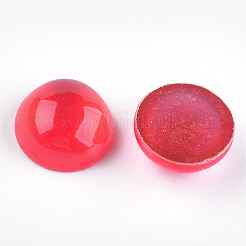 Translucent Resin Cabochons&nbsp;RESI-S361-8mm-07