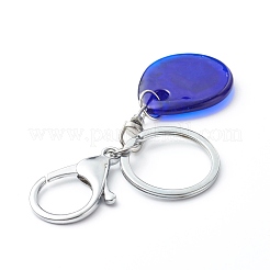 Alloy Keychain Clasp Findings&nbsp;KEYC-JKC00255-02