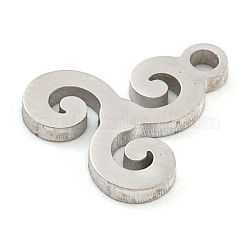 Non-Tarnish 304 Stainless Steel Charms&nbsp;STAS-Z076-01P-03