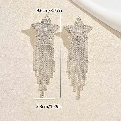 Brass Rhinestone Stud Earrings for Women&nbsp;QC2926