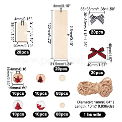 DIY Christmas Theme Pendant Decoration Making Kit&nbsp;DIY-GA0005-29
