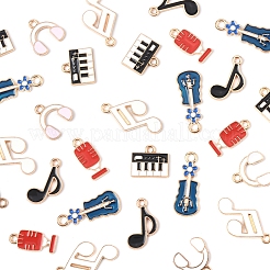 30Pcs 6 Styles Alloy Enamel Charms&nbsp;FIND-FS0003-99