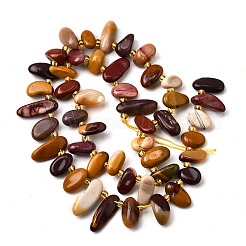 Natural Mookaite Beads Strands&nbsp;G-Z091-A03