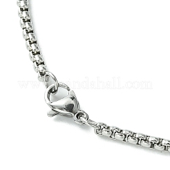 Stainless Steel Pendant Necklaces&nbsp;NJEW-L117-01P