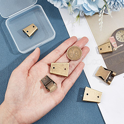 6Pcs 2 Style Iron Bolo Tie Slide Clasp&nbsp;IFIN-GF0001-25AB