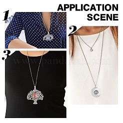 DIY Snap Necklace Making Kit&nbsp;DIY-SC0021-47